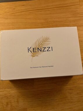 Kenzzi Premium Hair Removal Handset - White & Gold